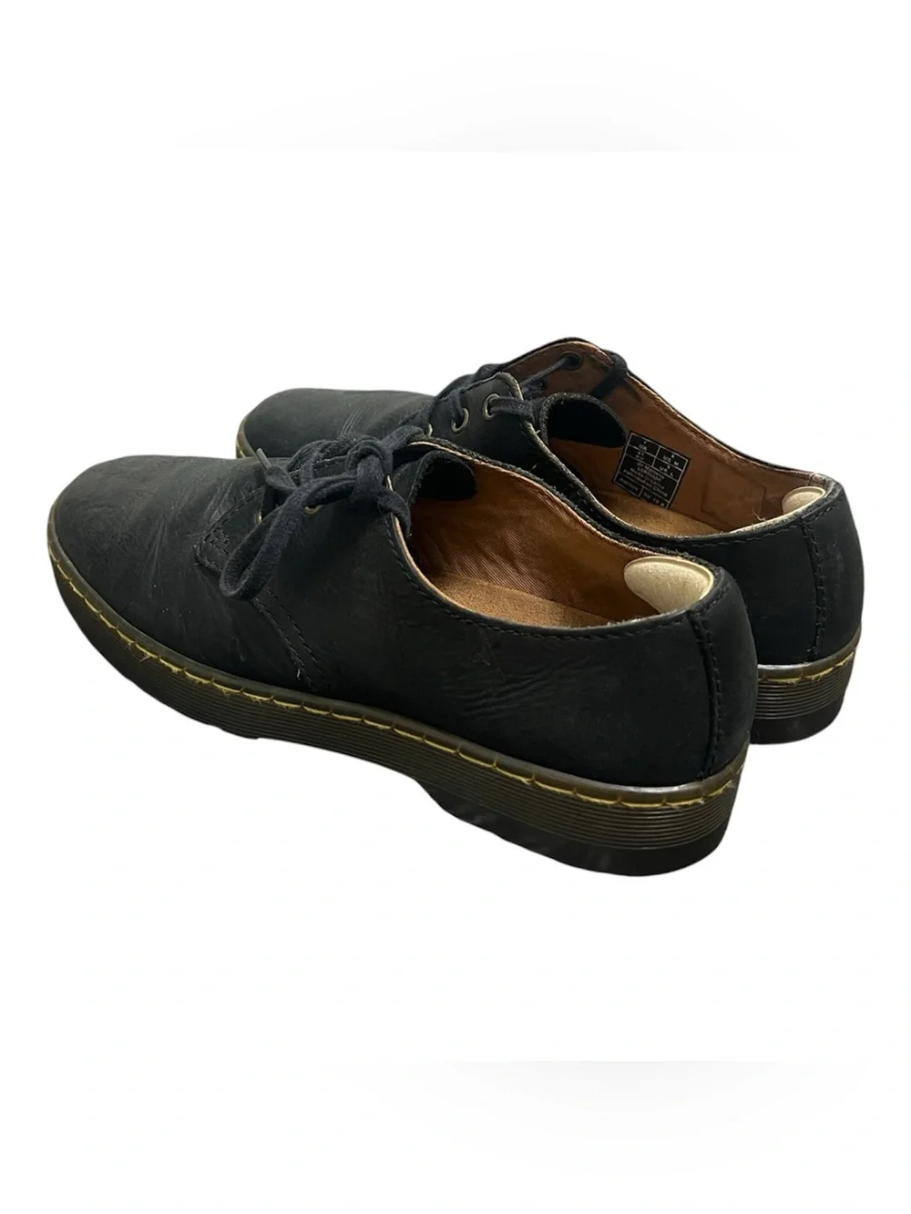 Dr. Martens Coronado Black Leather Lace-Up Shoes
